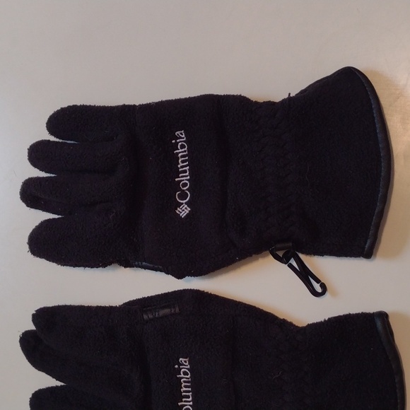 Columbia Black Fleece Winter Gloves size Small - Picture 3 of 16